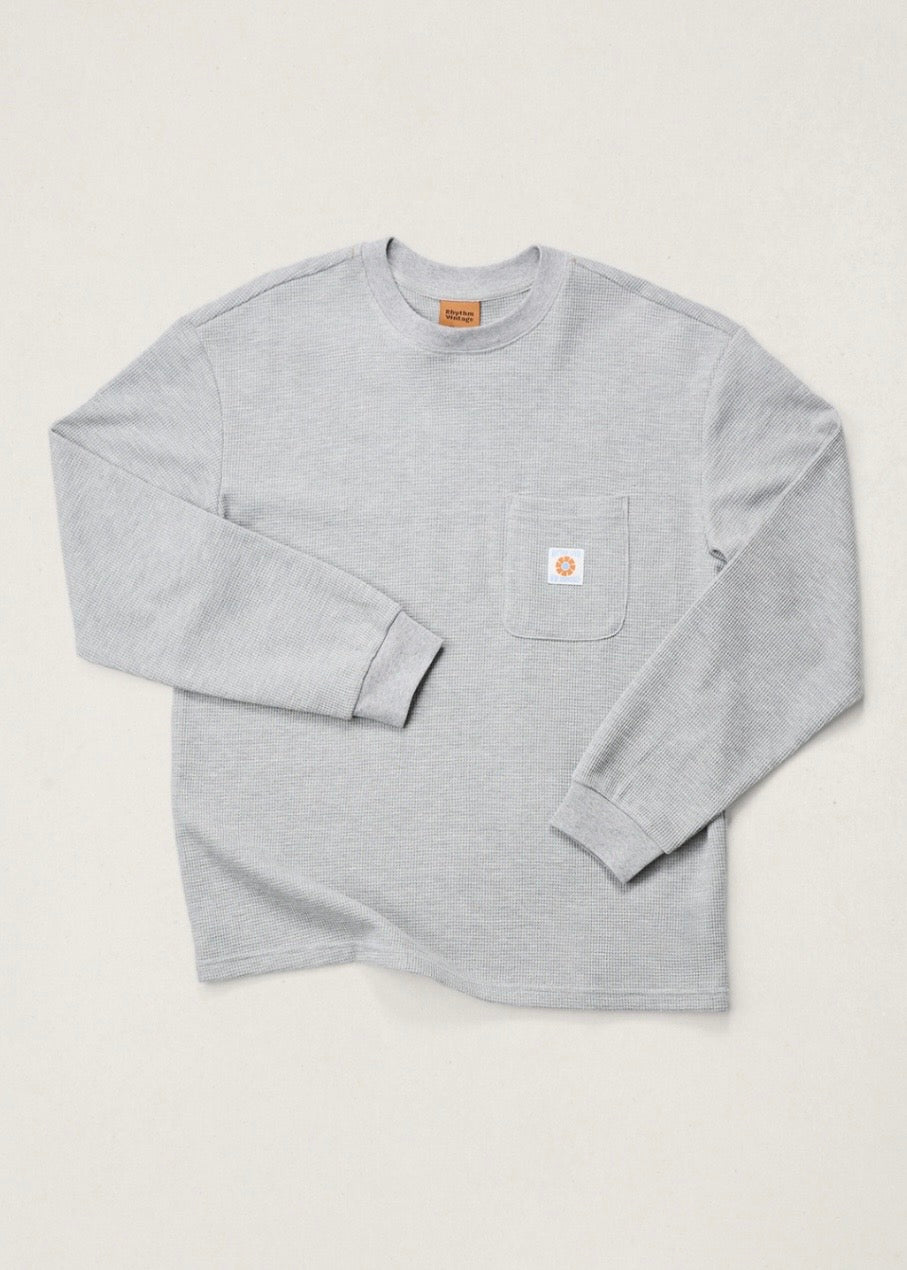 Vintage Pocket LS Waffle