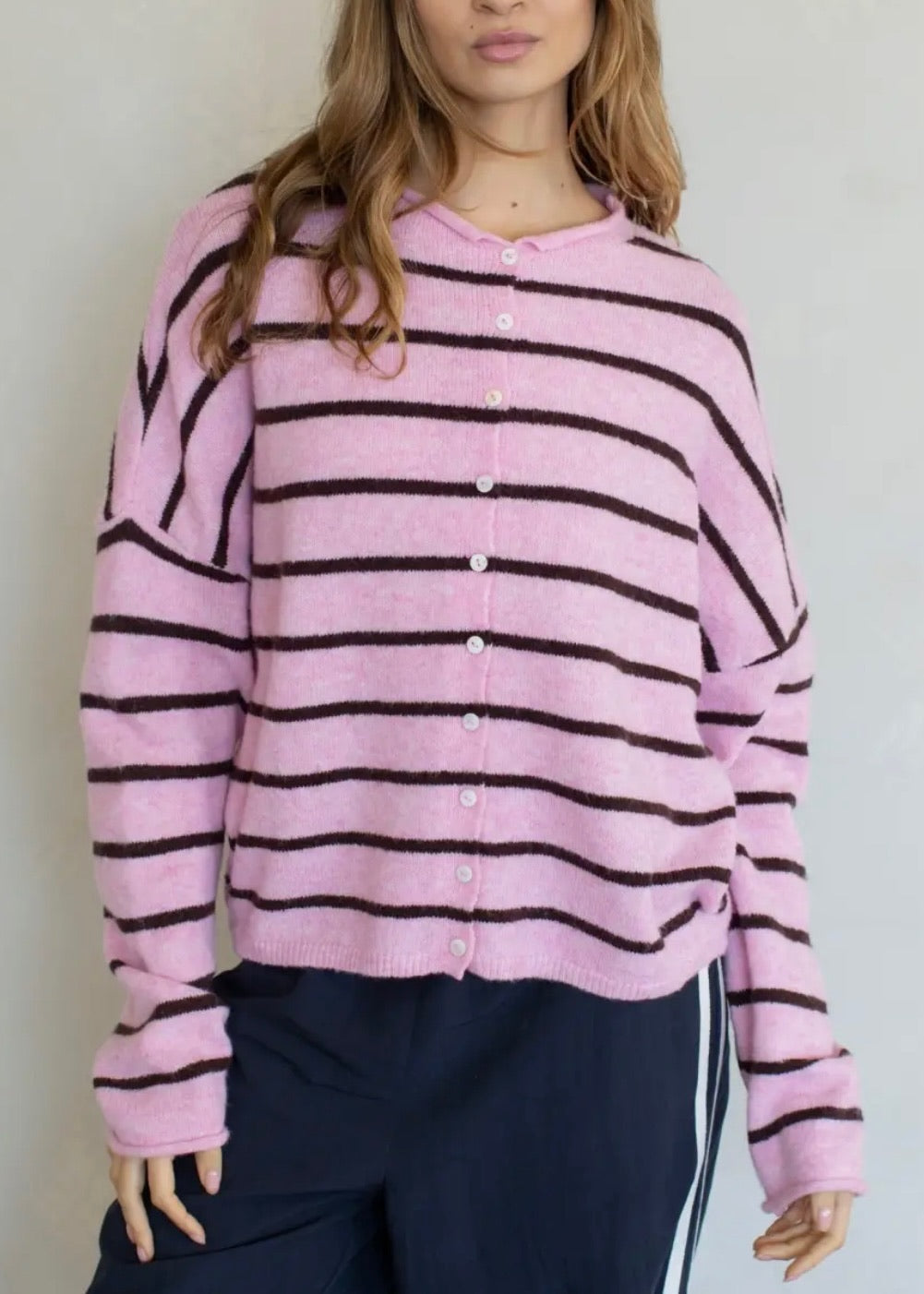 *pre-order (july) Cabana Stripe Piper Cardigan