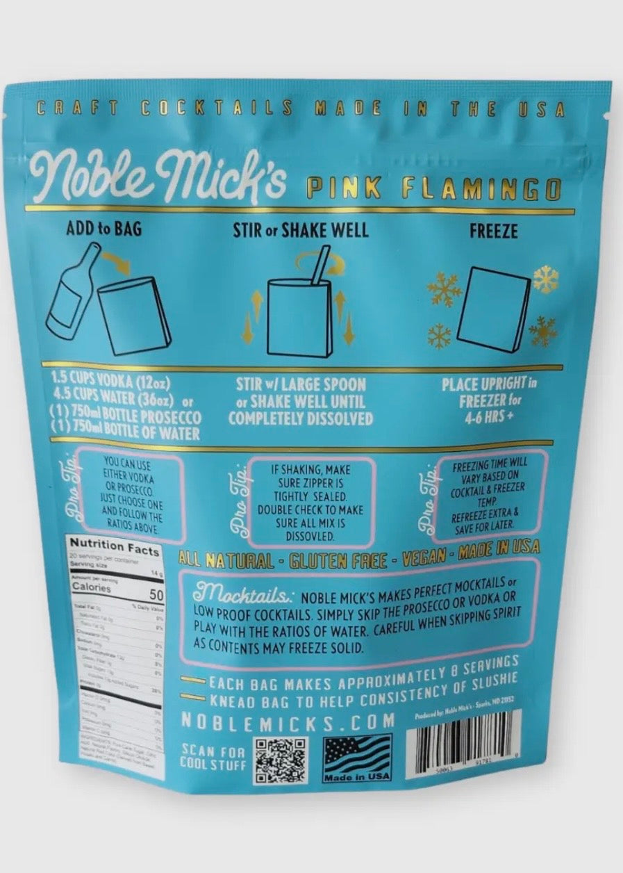 Pink Flamingo Frozen Cocktail