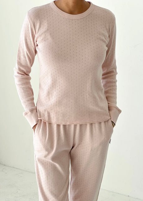 Pointelle Fundamental Tee