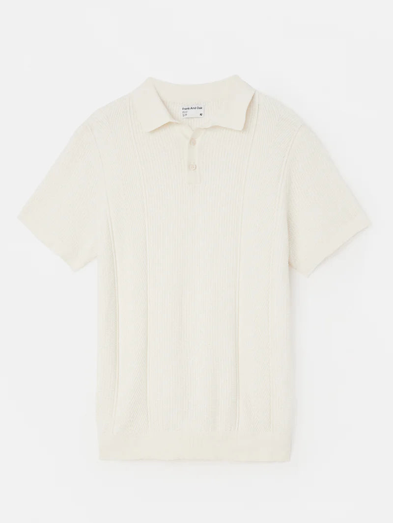 The Short Sleeve Polo Sweater