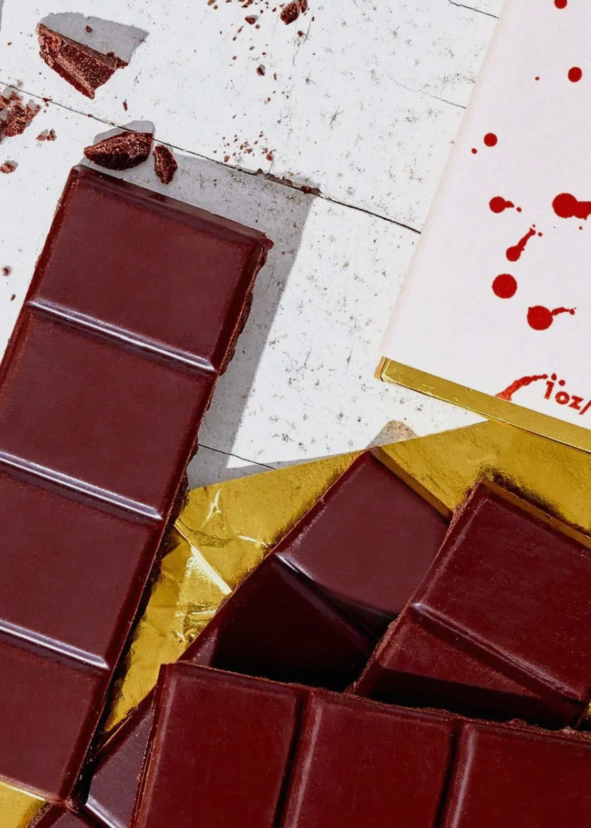 Holiday 2025 1oz. Hazelnut Chocolate Bar