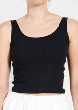 Ribbed Fitted Tank Top