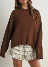 Yuki Waffle Sweater