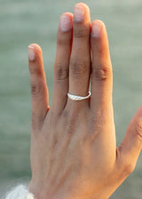 Meridian Signet Ring in Sterling Silver