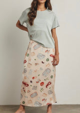 Coastal Picnic Skirt