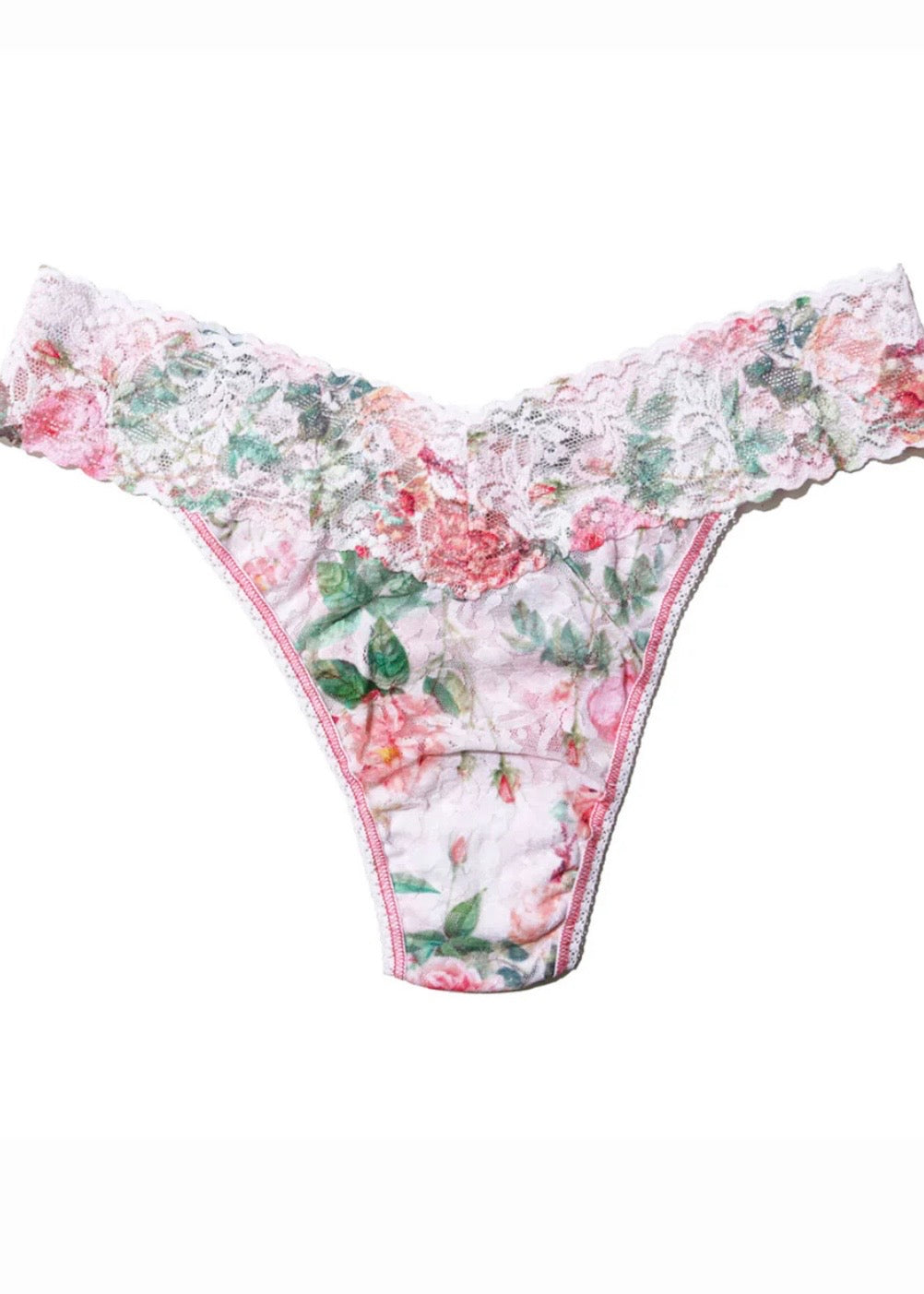 Printed Signature Lace® Thong