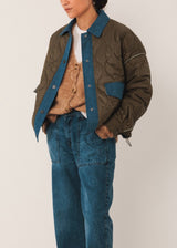 Contrast Padded Jacket