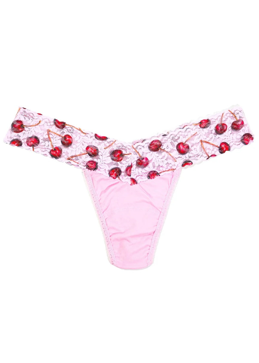 Supima® Cotton Printed Thong