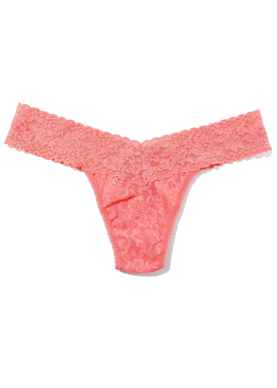 Signature Lace Thong
