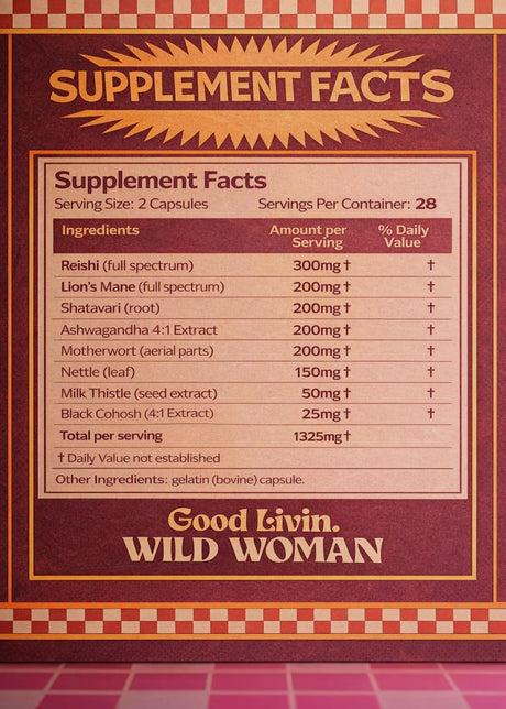 Wild Woman - Cycle Balancing | Cortisol
