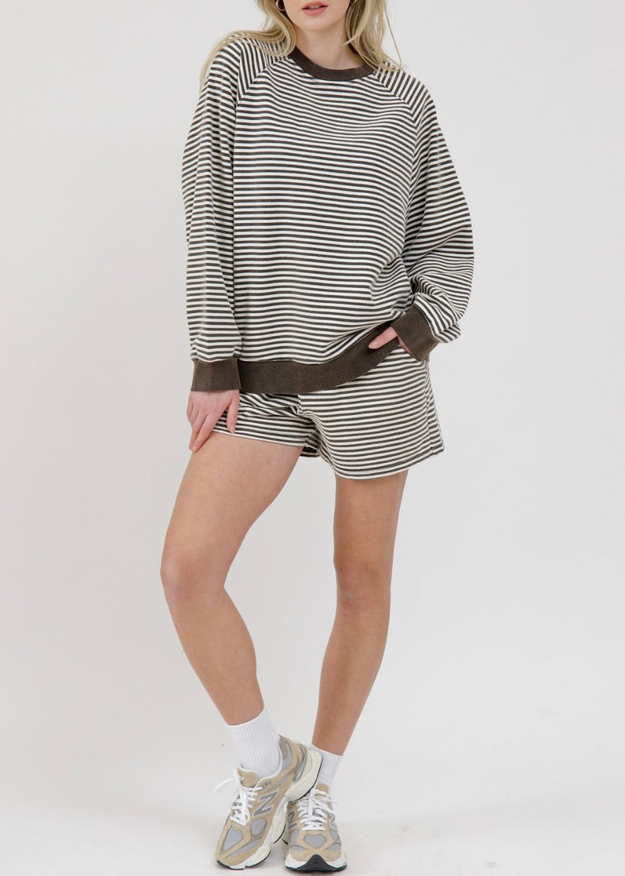Mini Stripe Classic Short