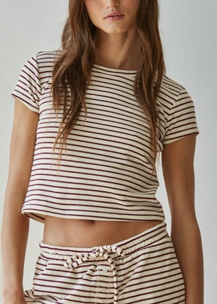 Find Your Soft Stripe Tee