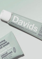 Davids Travel Size Toothpaste / Peppermint