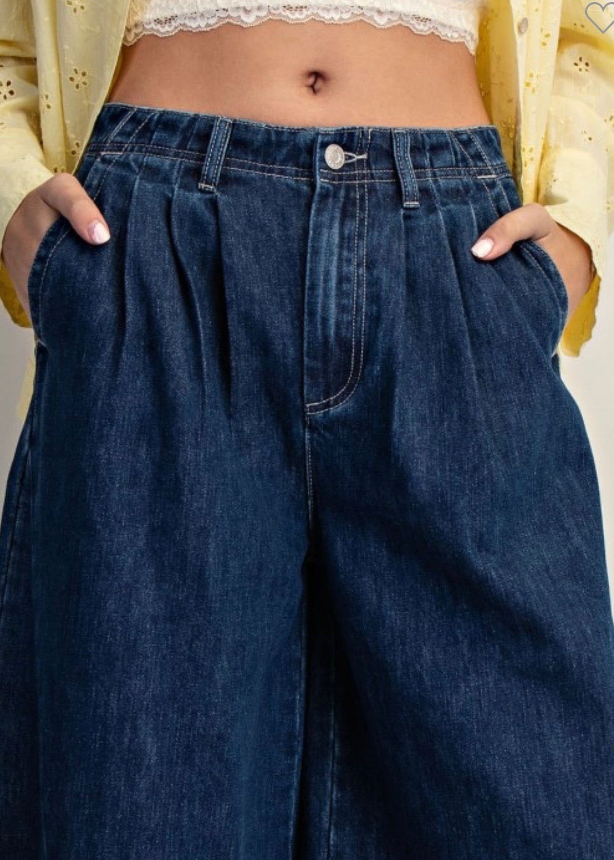 Jerry Wide Leg Long Short