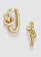 Karina Knot Hoops