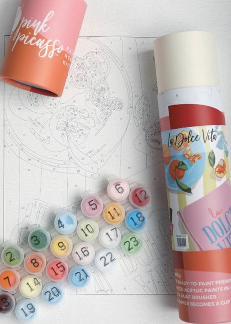 La Dolce Vita Paint by Numbers Kit