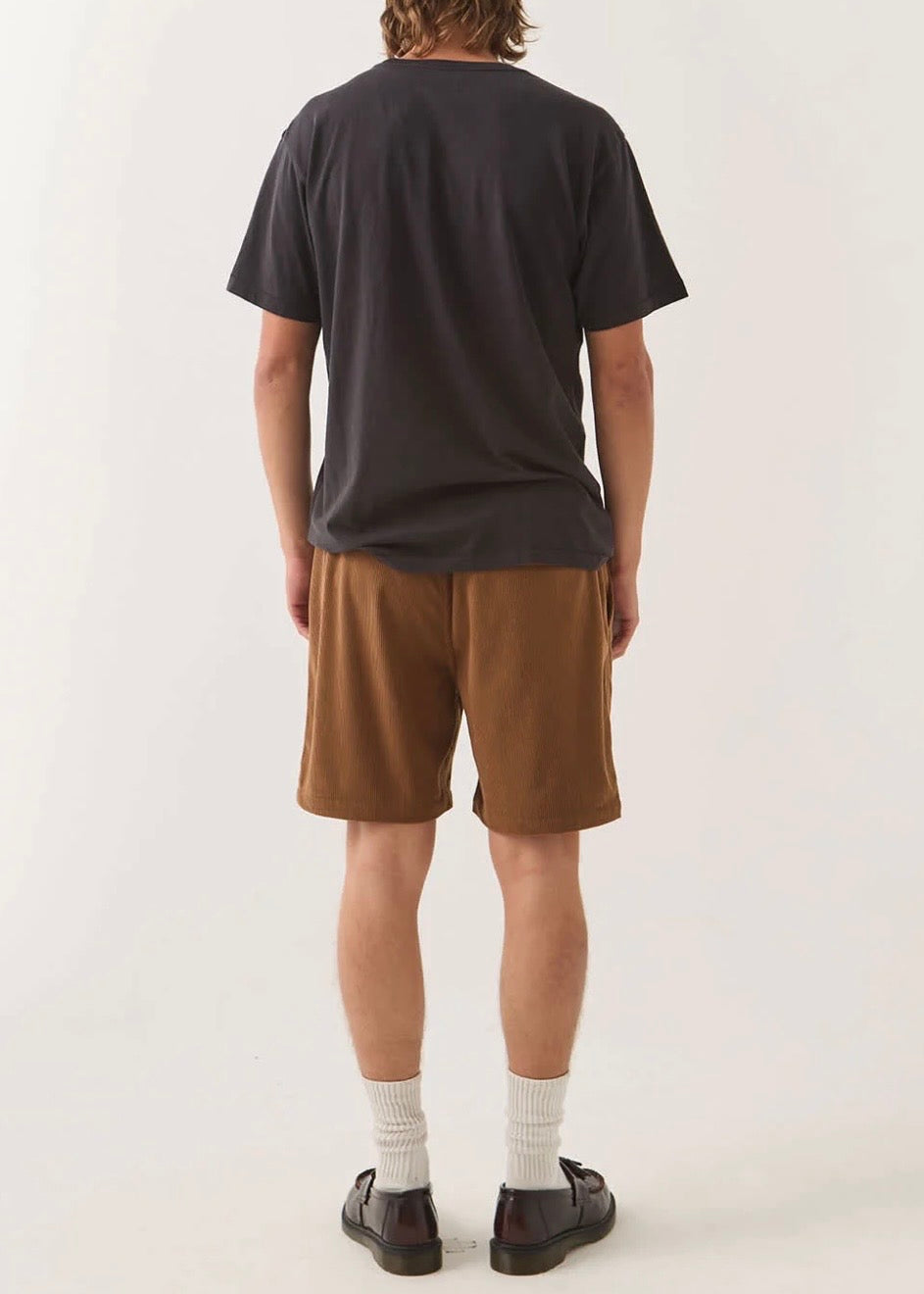 Everyday Corduroy Short Tobacco Brown
