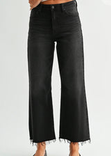 Slim Scissor Cut Wide Leg Jean