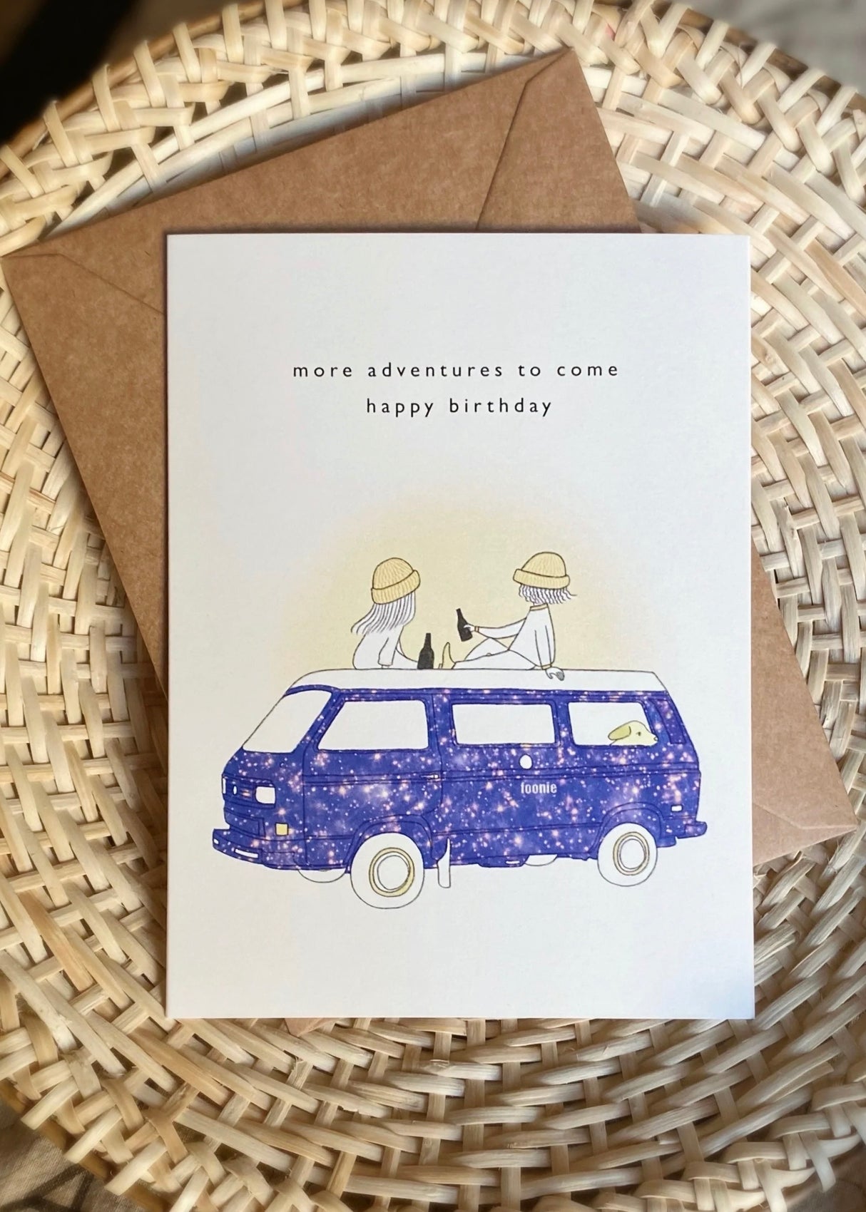 Birthday Card - Dreamy Van Life