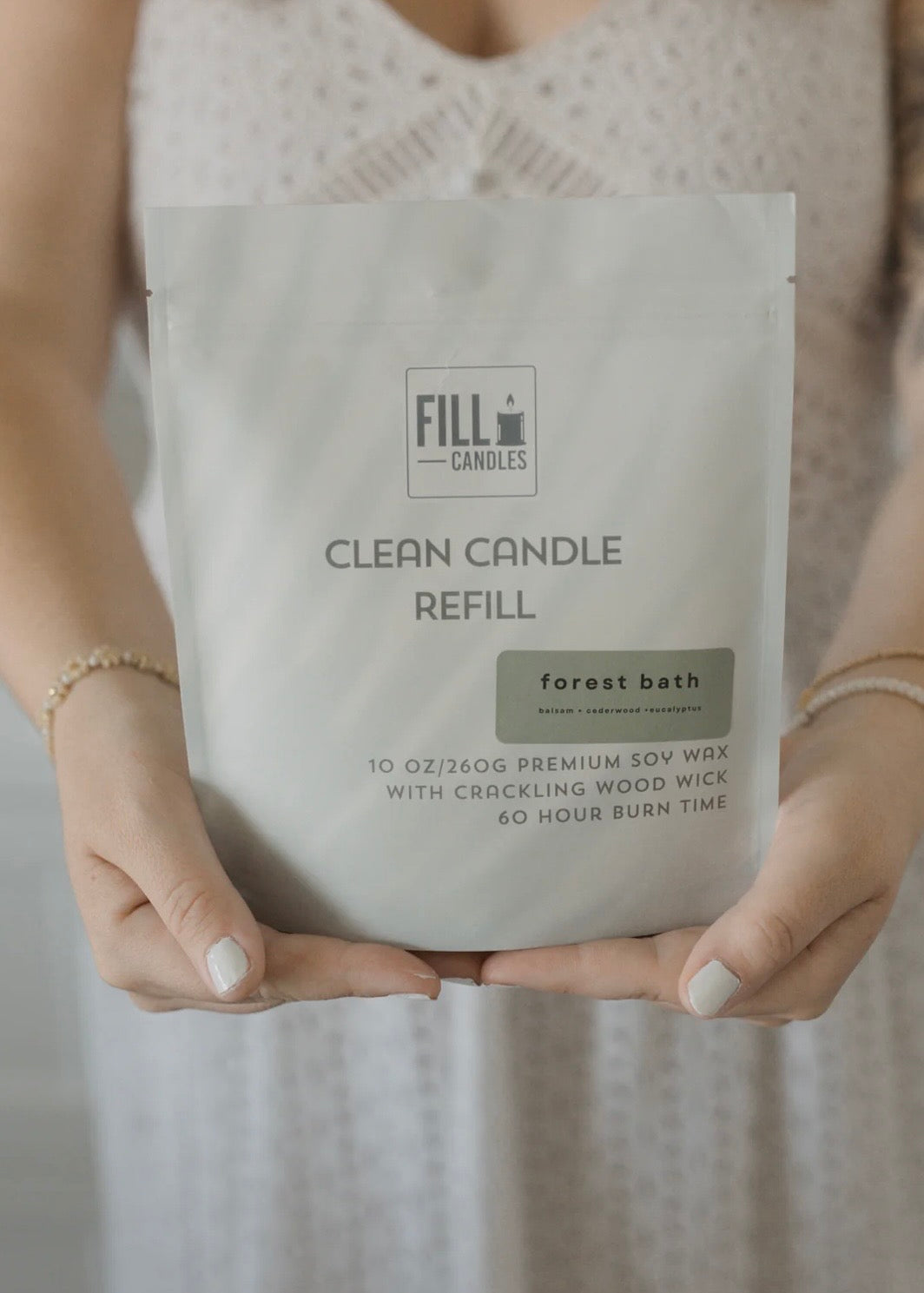 Forest Bath Candle Refill