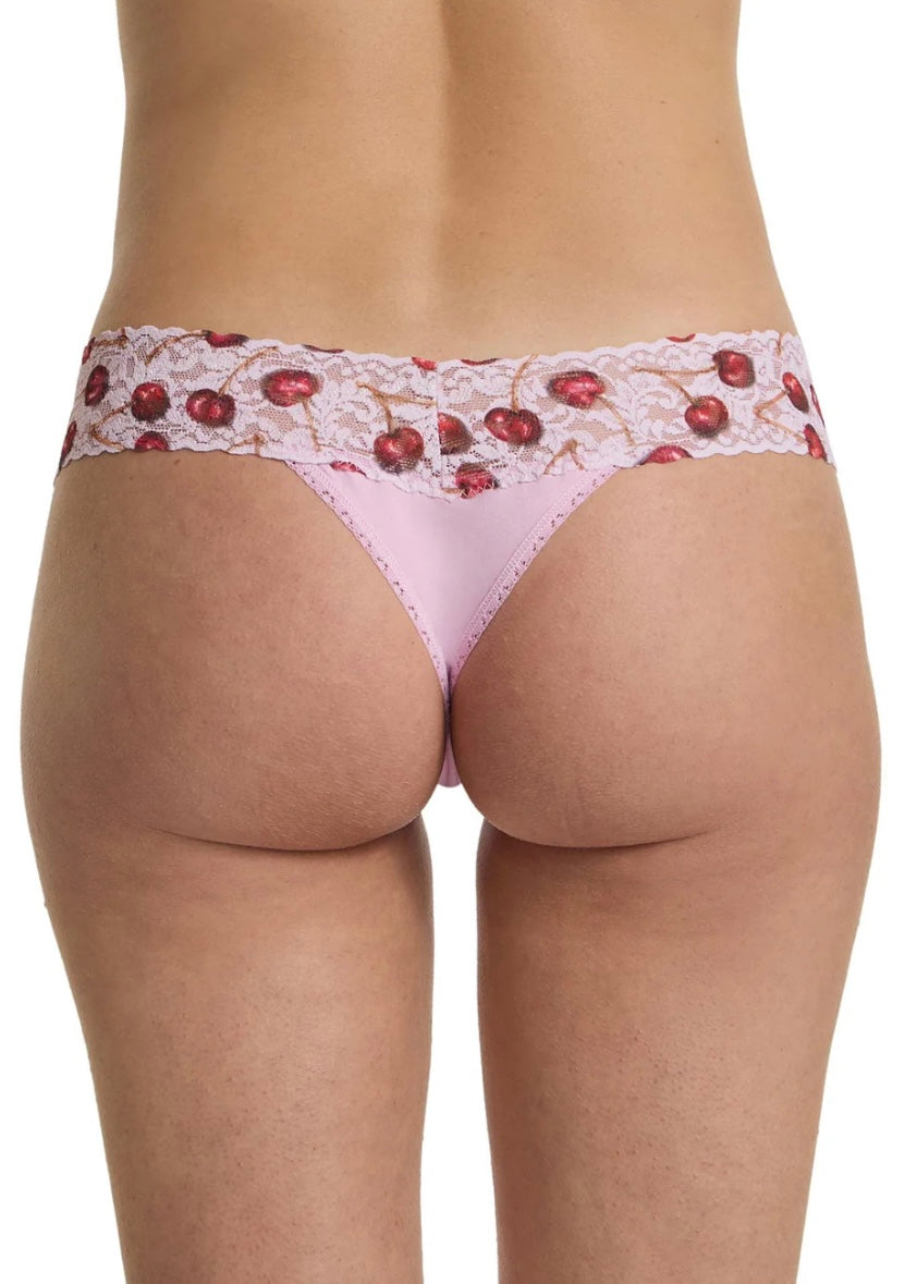 Supima® Cotton Printed Thong