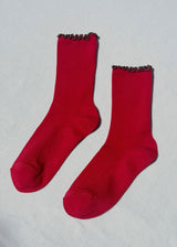 Ruffle Modal Socks