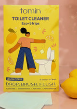 Eco-Friendly Toilet Bowl Cleaner Strips - 15 Strips