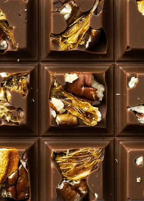 Milk Chocolate Roasted Pecan & Orange Peekaboo Bar