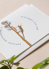 Birthday Magpie | Bird Pie | Letterpress Card