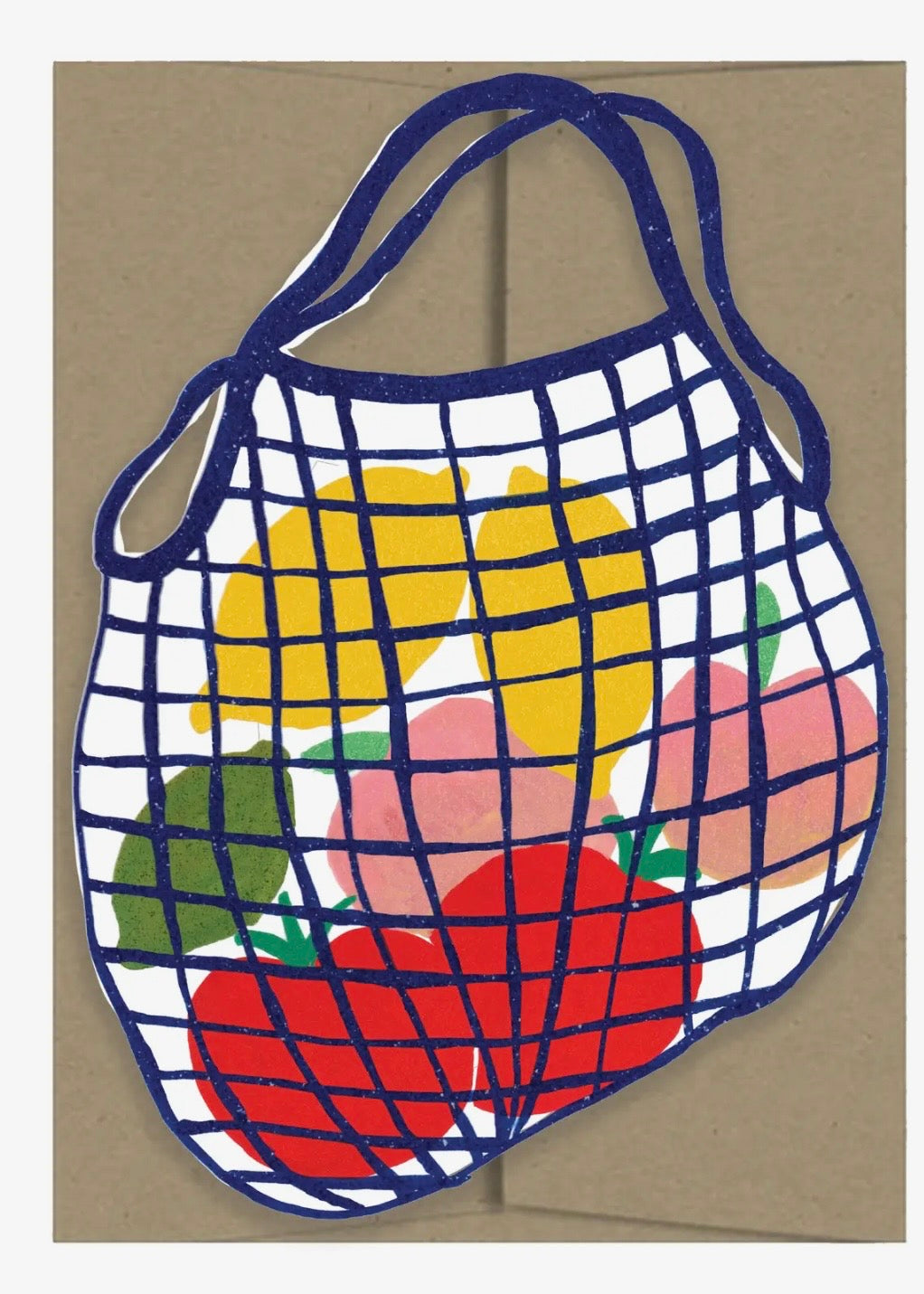 Market Bag Sunny Days Card