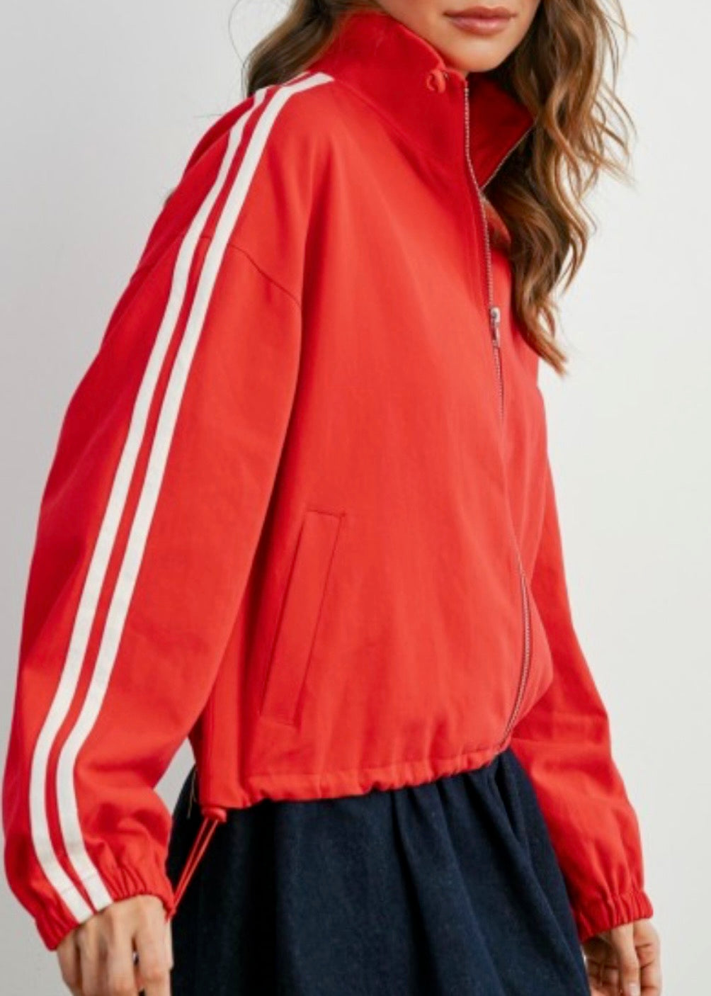 Janey Stipe Athletic Jacket