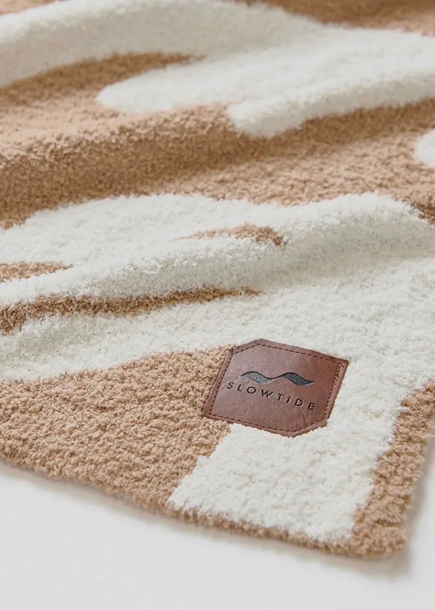 Kingston Plush Knit Throw Blanket | Ty Williams X Slowtide