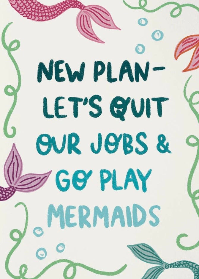Mermaids Card