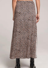 Seraphyne Leopard Midi Skirt