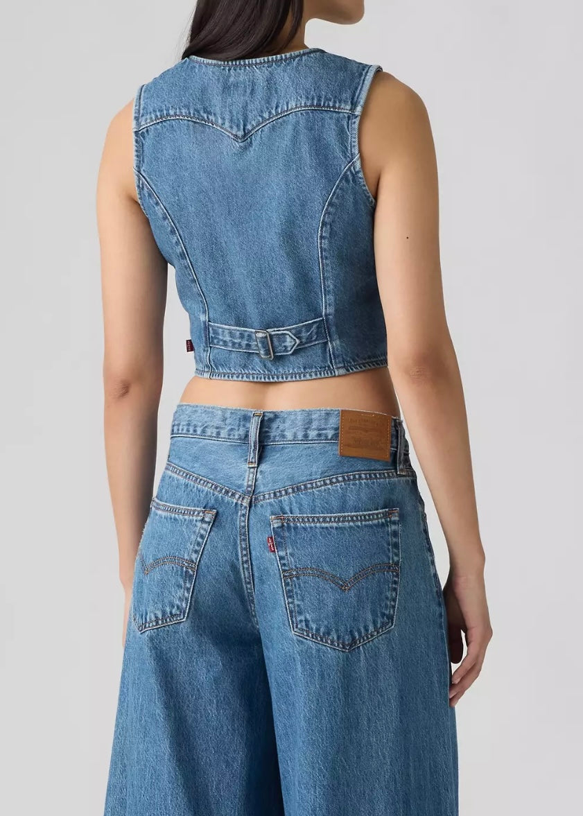 Amore Denim Vest