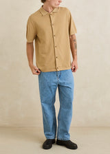 Textured Knit SS Shirt