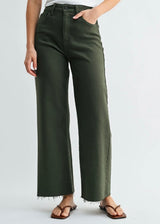 Scissor Cut Wide Leg Jean