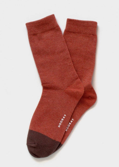 Two Tone Crew Socks