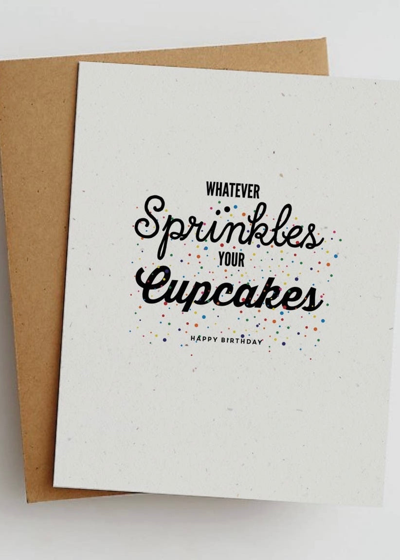 Sprinkles Your Cupcake Card