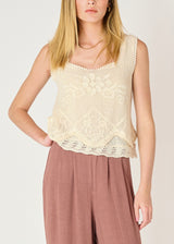Layered Lace Tank