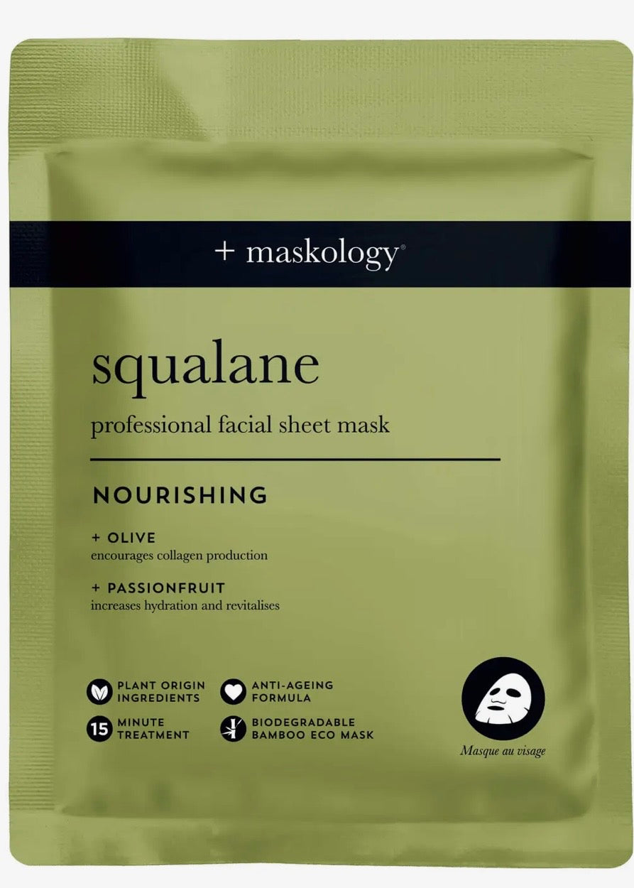 +maskology Squalane Professional Sheet Mask