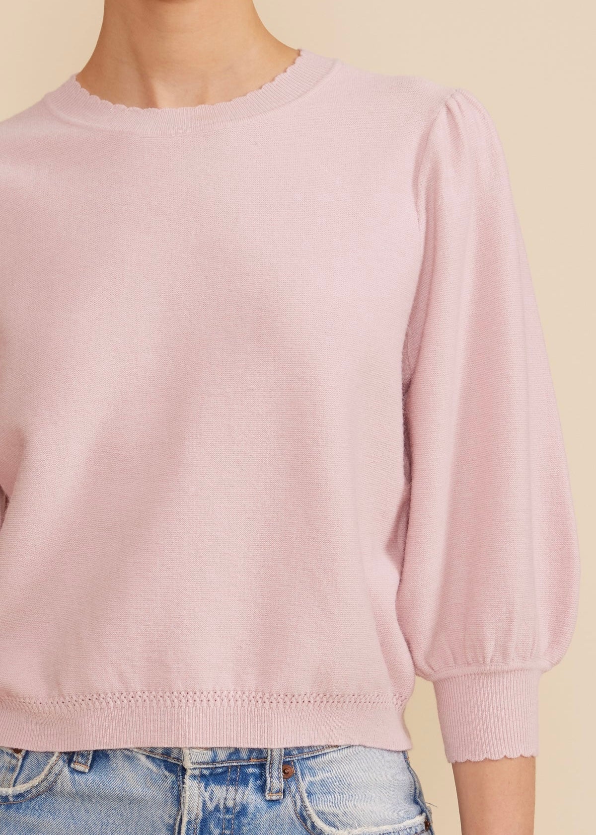 Britt Knit 3/4 Sleeve Top