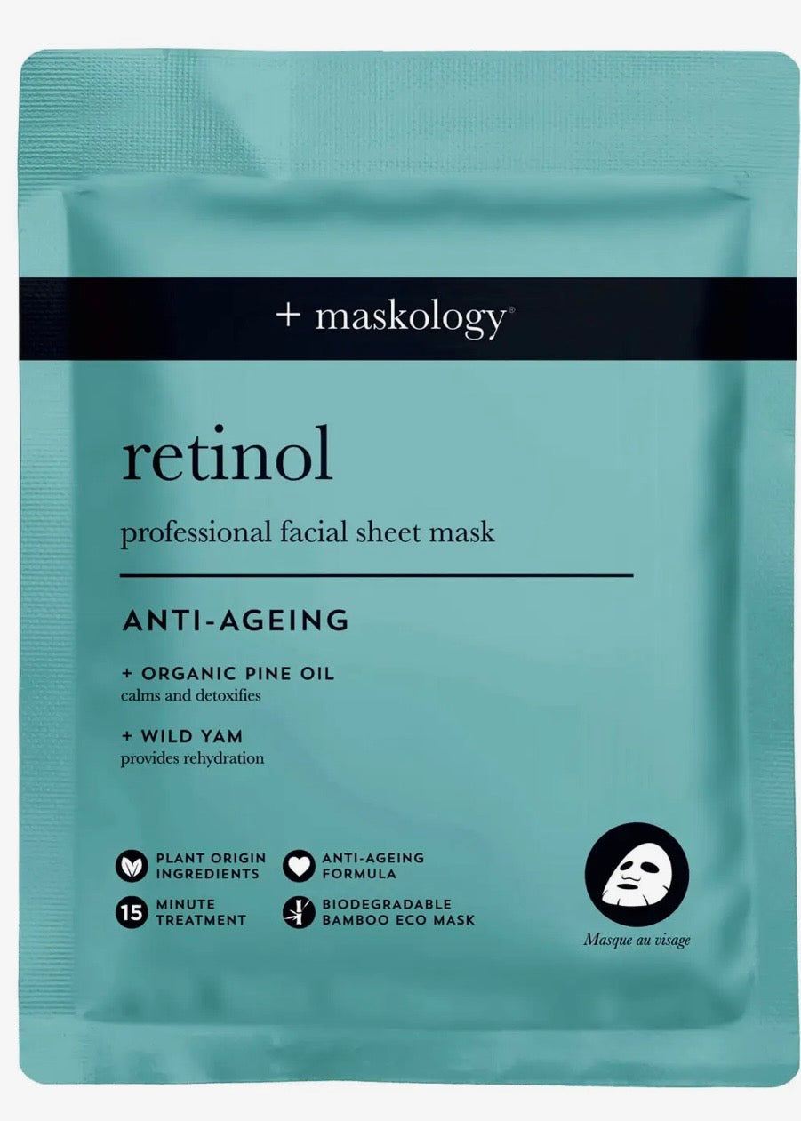 +maskology Retinol Professional Sheet Mask