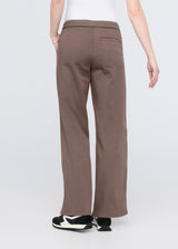 No Sweat Wide Leg Pant in Canteen