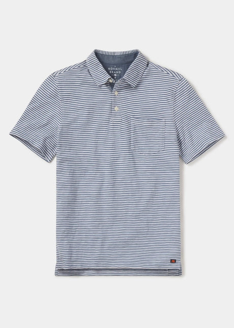 Vintage Slub Pocket Polo