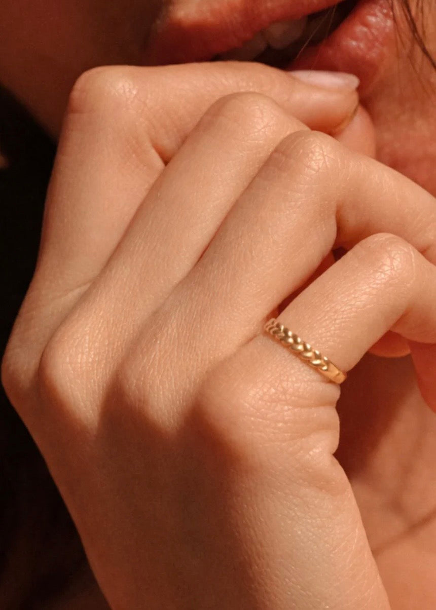 Laurel Crown Ring