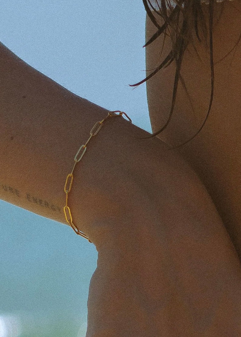 Cozumel Paperclip Bracelet