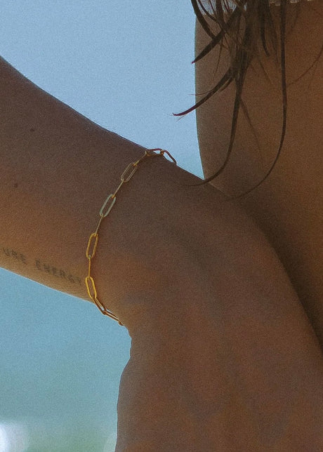 Cozumel Paperclip Bracelet