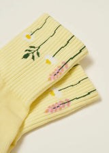 Flower Stem Grip Socks